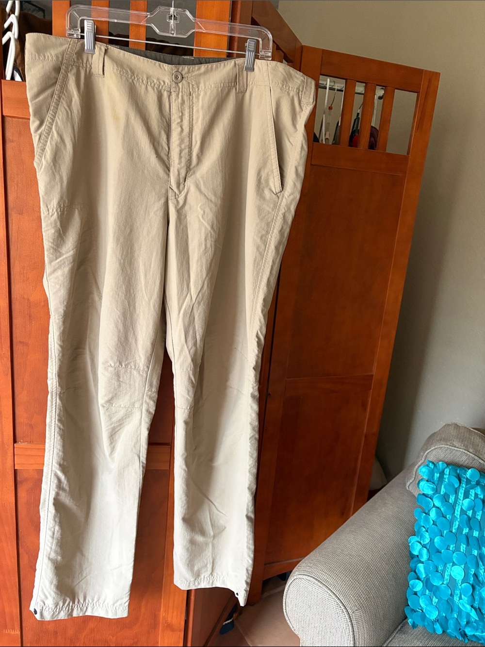 Royal Robbins Men's Khaki/Tan Outdoor Pants
